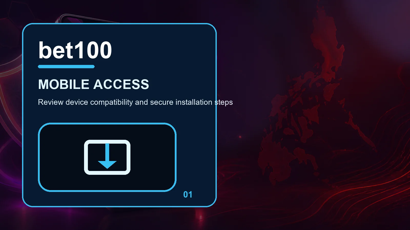 bet100 download full-width visual guide 1